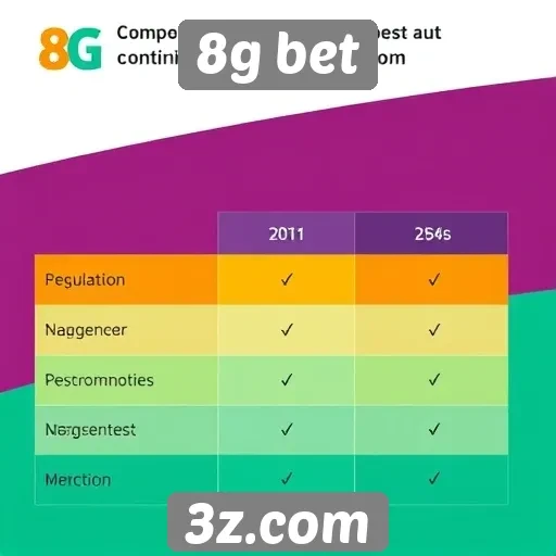 Experiência do usuário no 8g bet comparada a concorrentes